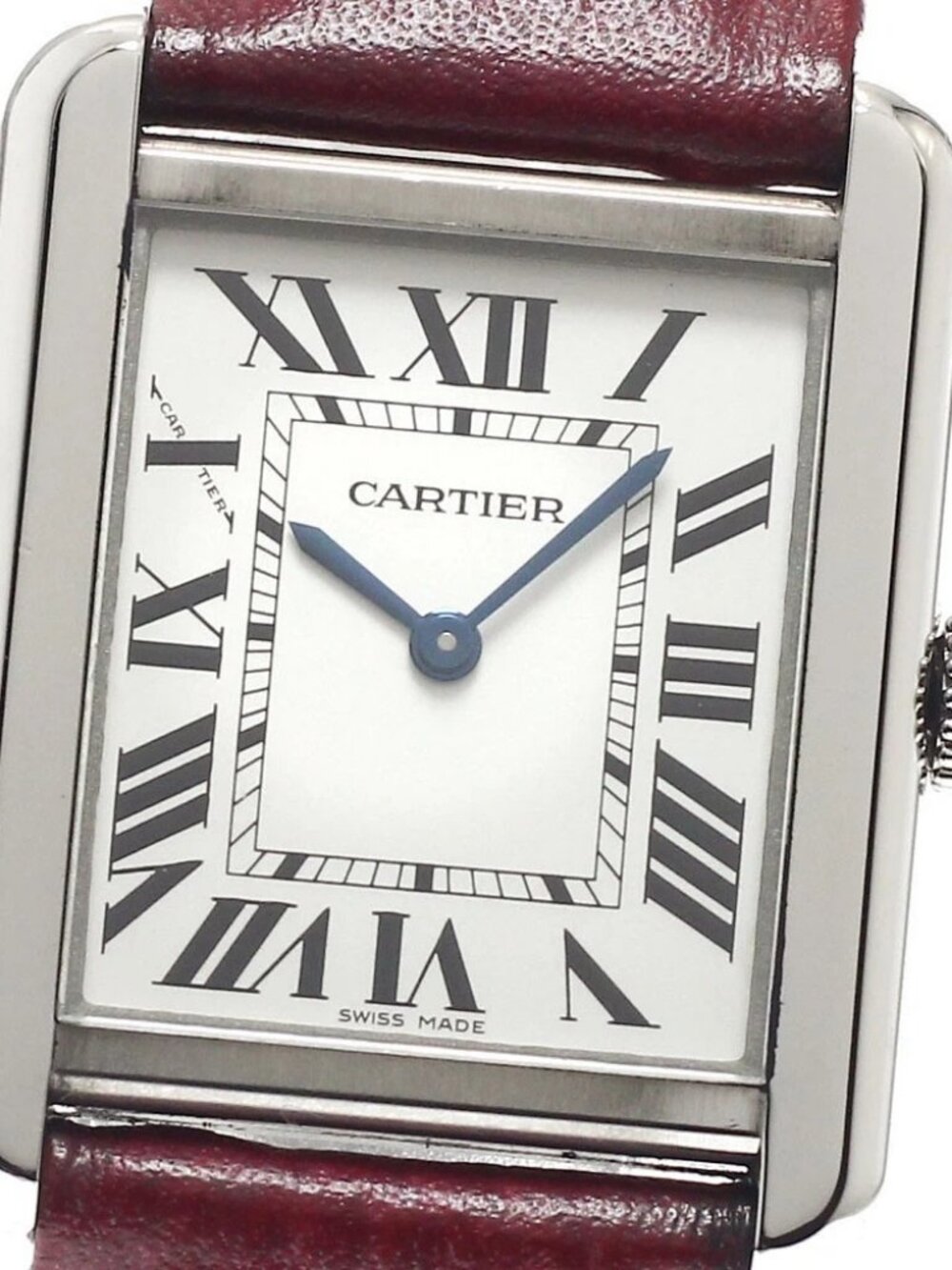 CARTIER Tank solo SM WSTA0030 Silver Dial Quartz Ladies Watch_956822 - Picture 1 of 7